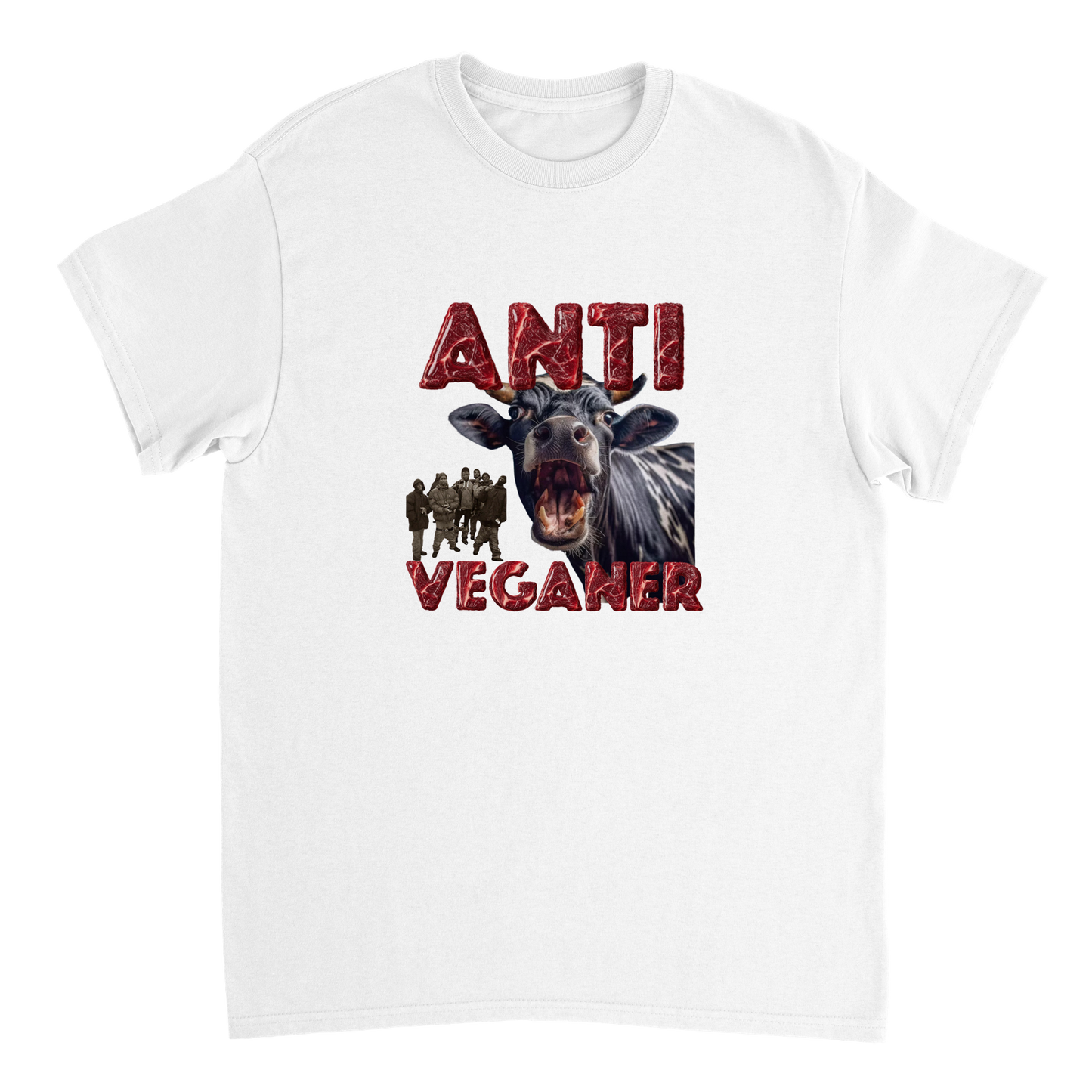 Anti Veganer T-skjorte