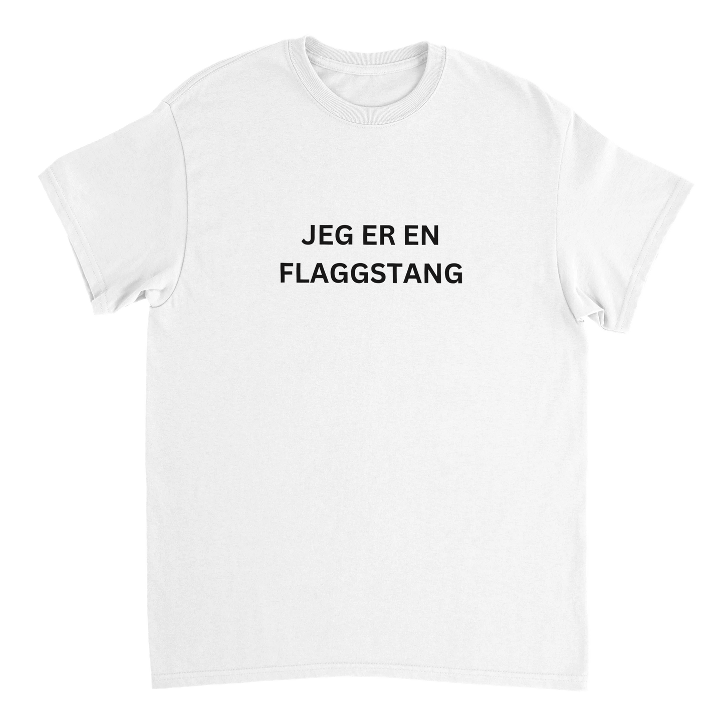 Jeg Er En Flaggstang T-skjorte