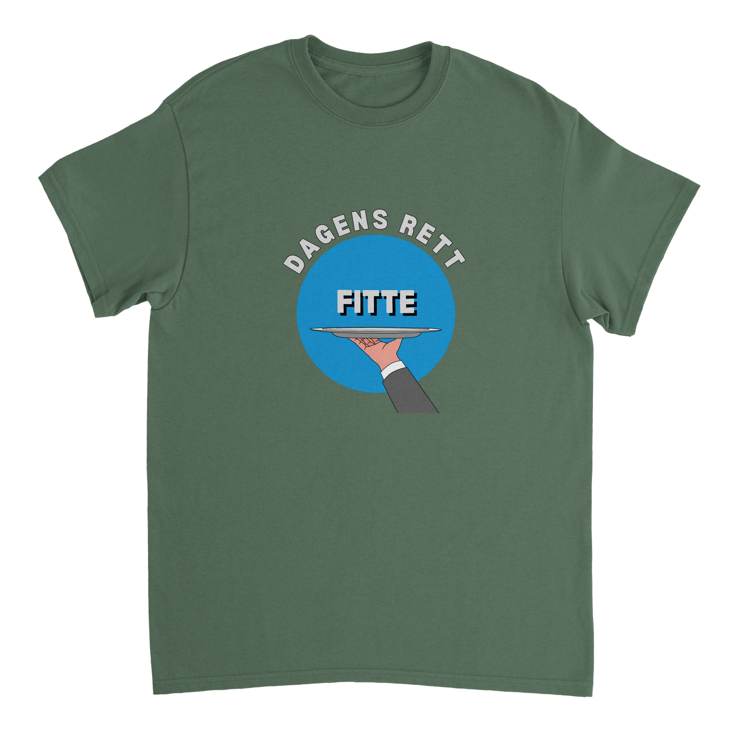 Dagens Rett Fitte T-skjorte