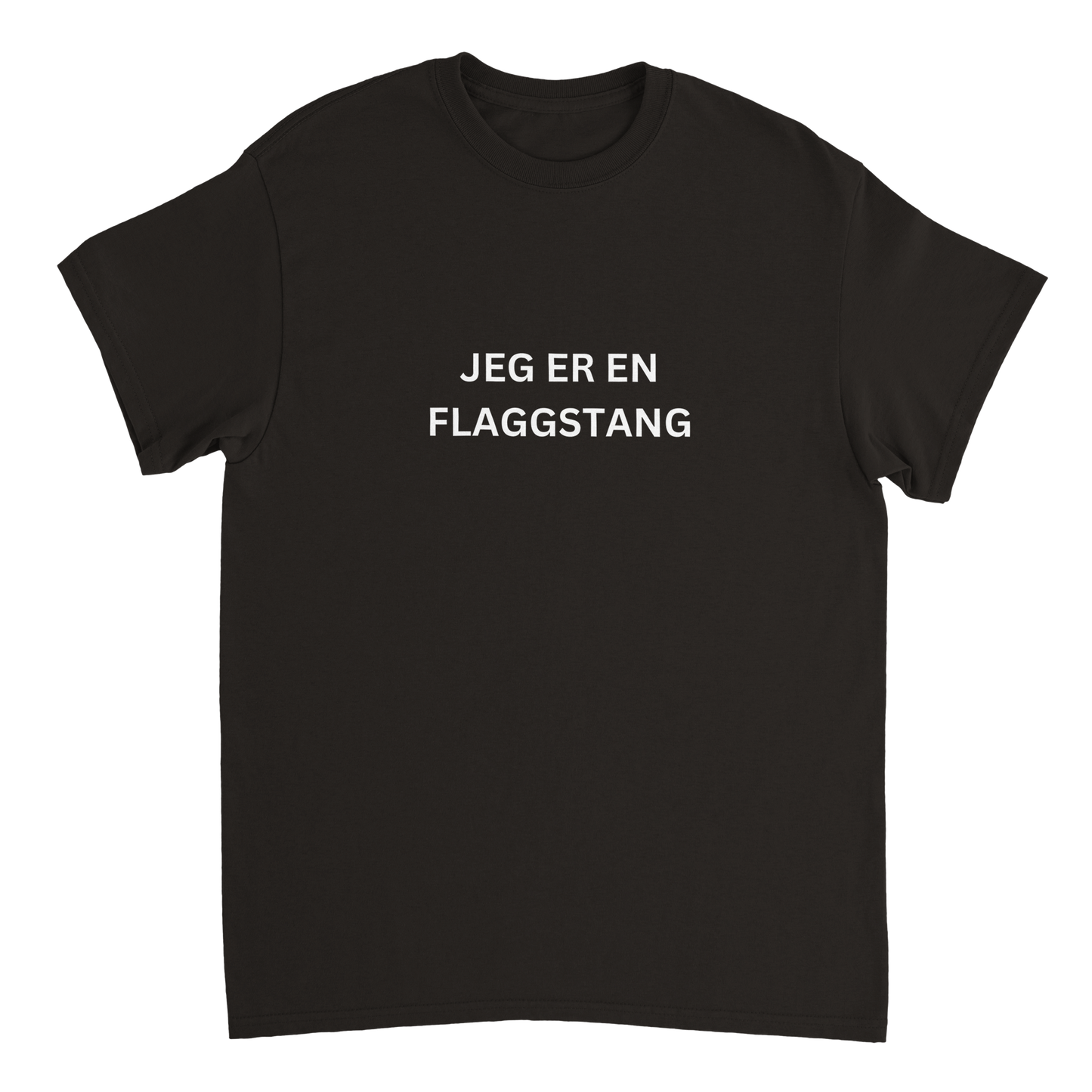 Jeg Er En Flaggstang T-skjorte