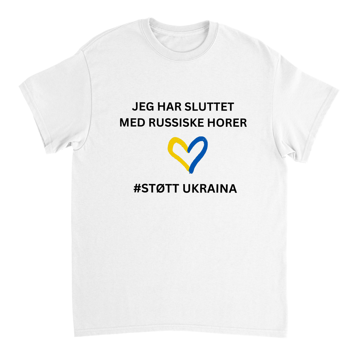 Jeg Har Sluttet Med Russiske Horer #Støtt Ukraina T-skjorte