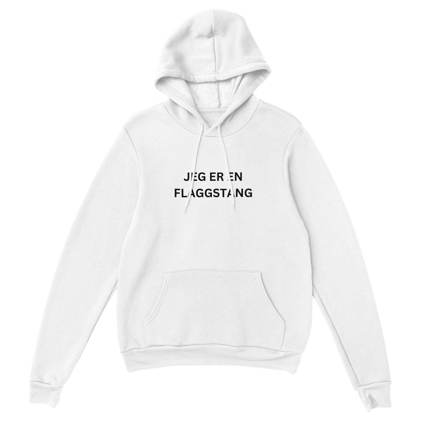 Jeg Er En Flaggstang Hoodie