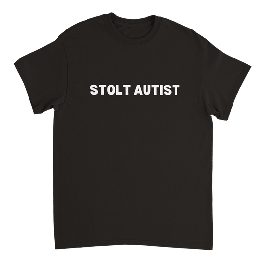 Stolt Autist T-skjorte