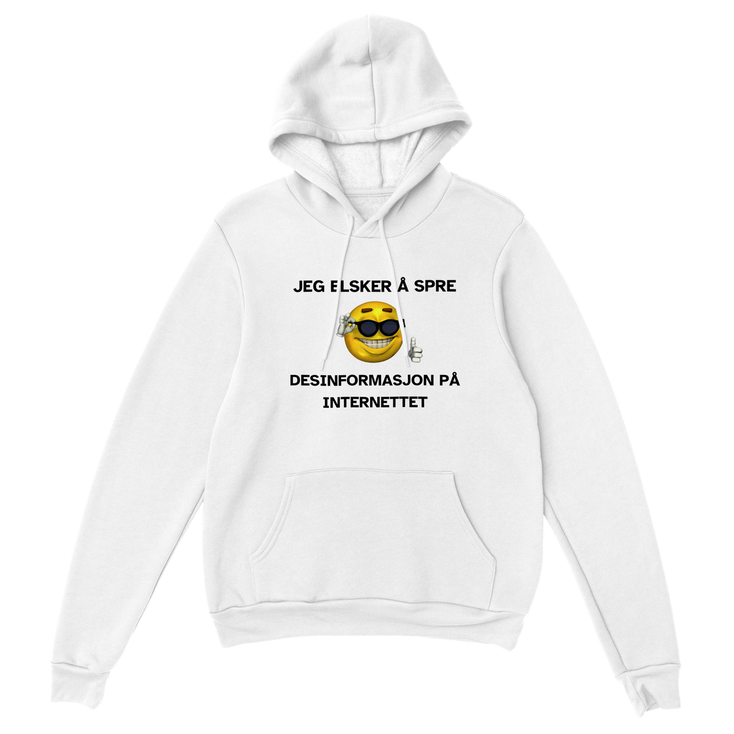 Jeg Elsker Å Spre Desinformasjon På Internettet Hoodie