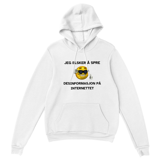 Jeg Elsker Å Spre Desinformasjon På Internettet Hoodie