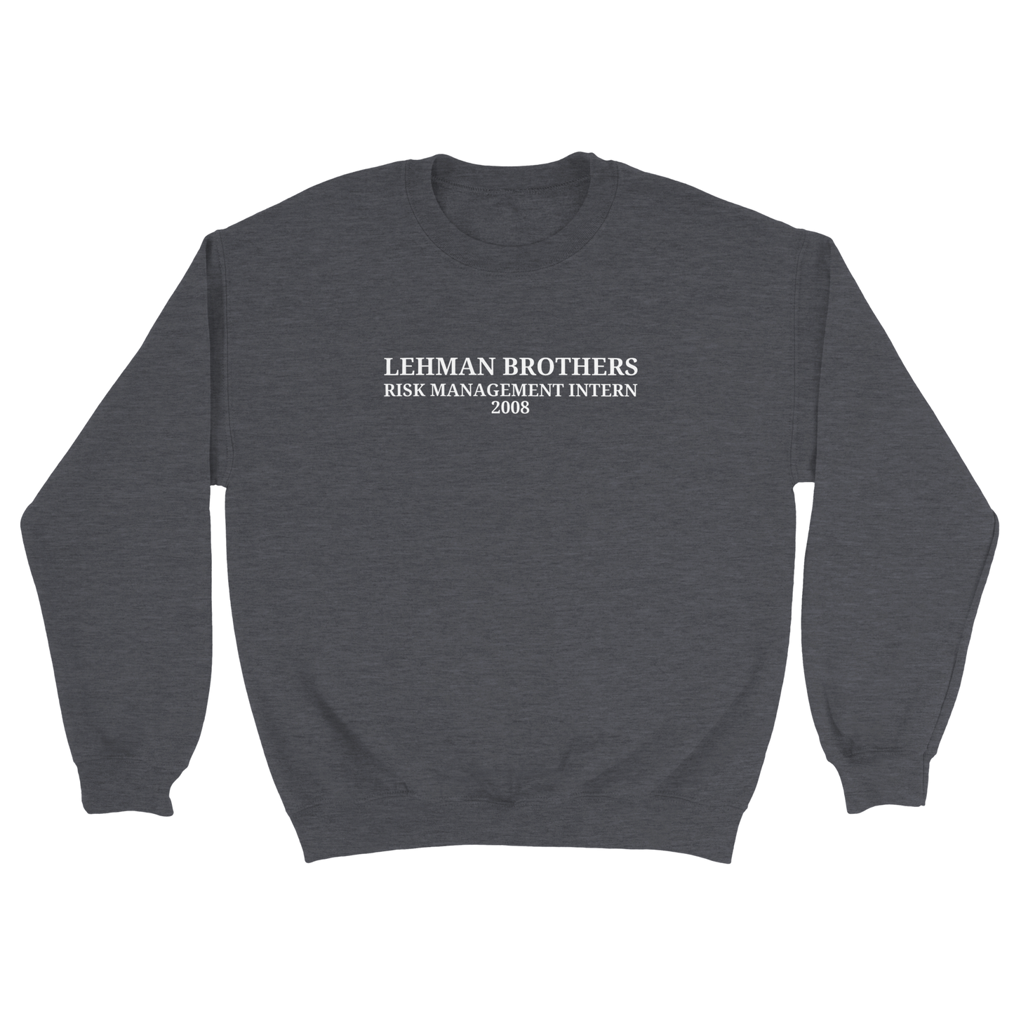 Lehman Brothers Risk Management Intern 2008 Sweater
