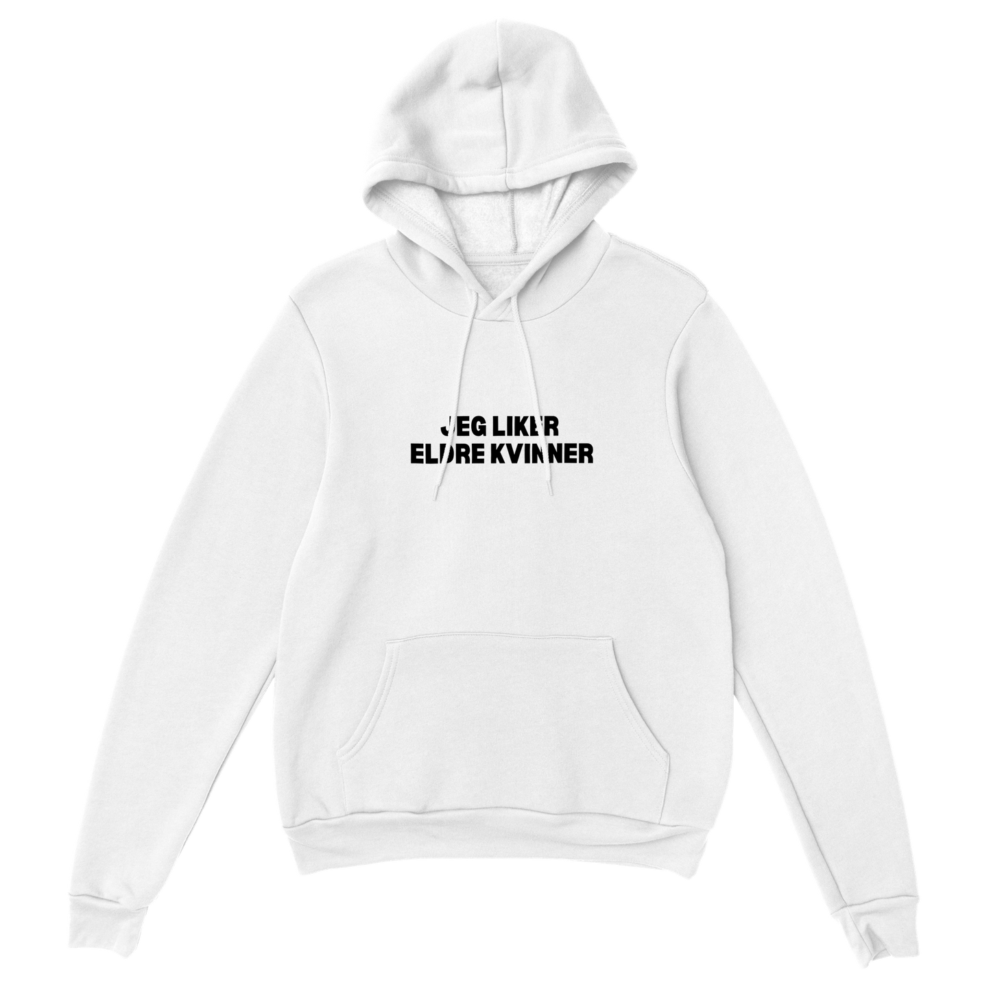 Jeg Liker Eldre Kvinner Hoodie