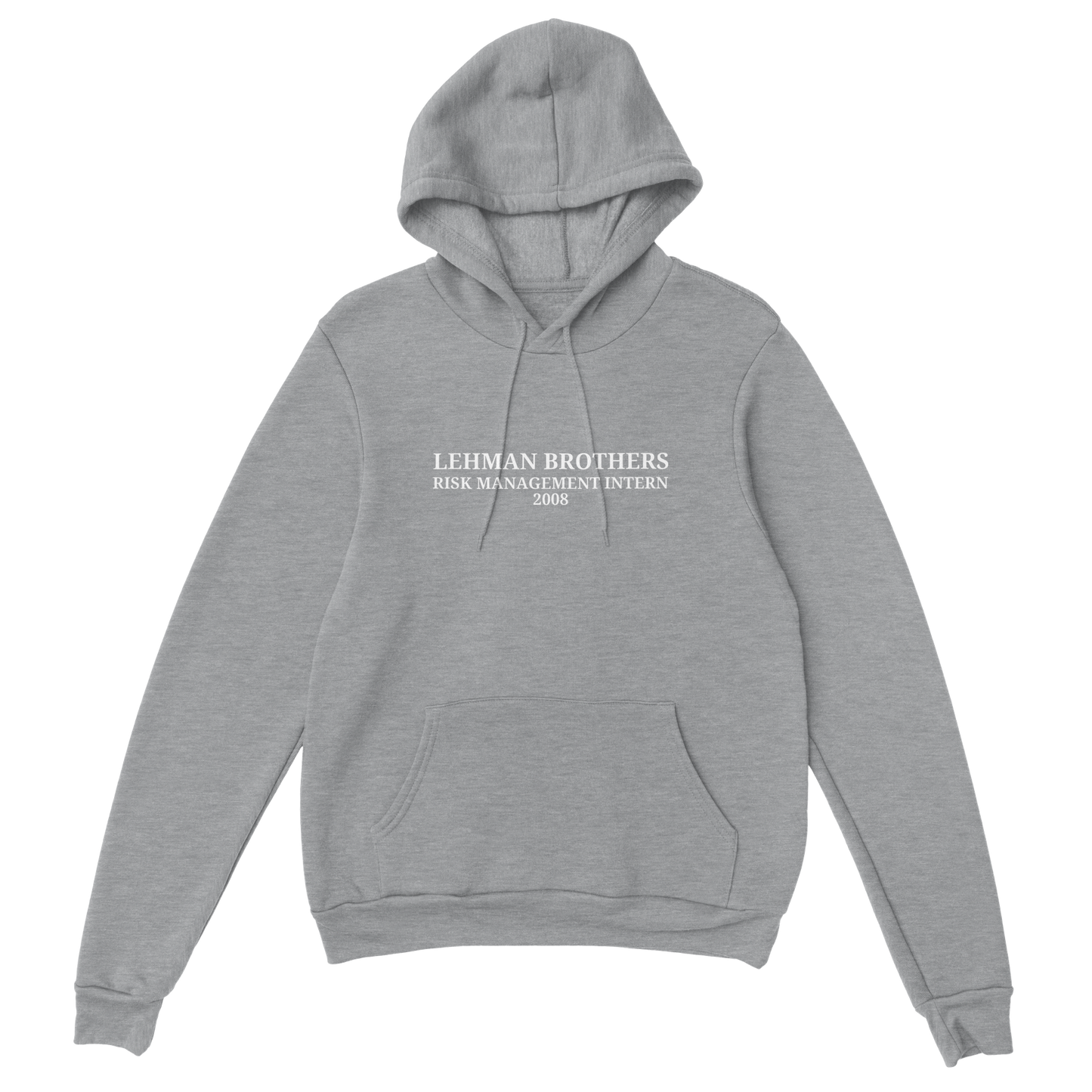 Lehman Brothers Risk Management Intern 2008 Hoodie