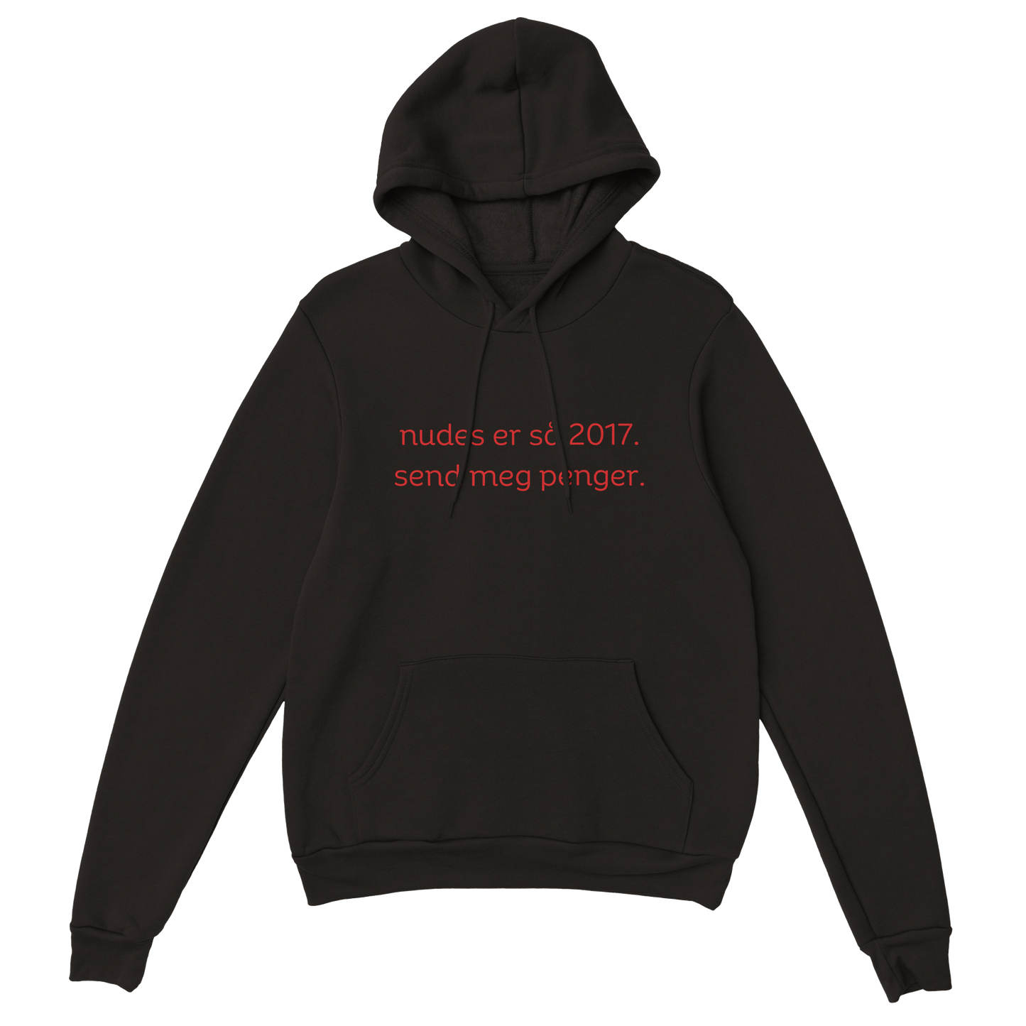 Nudes Er Så 2017 Send Meg Penger. Hoodie