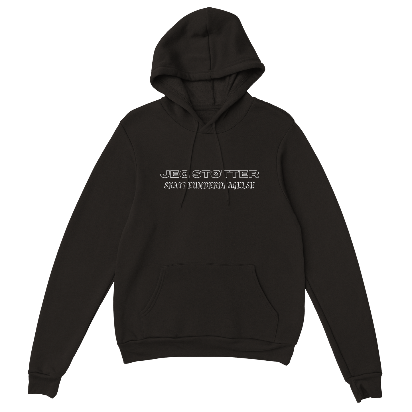 Jeg Støtter Skatteunderdragelse Hoodie